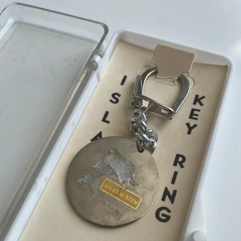 Vtg. Puerto Rico Keychain